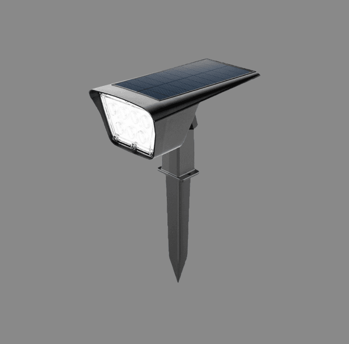 estaca led solar