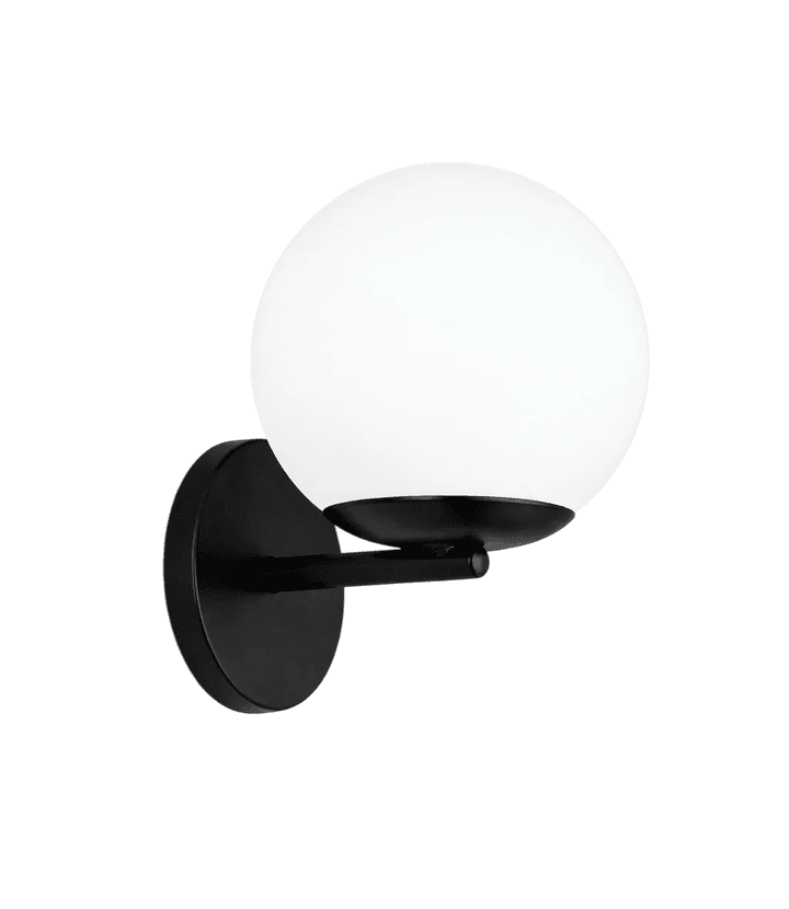 globo opal negro