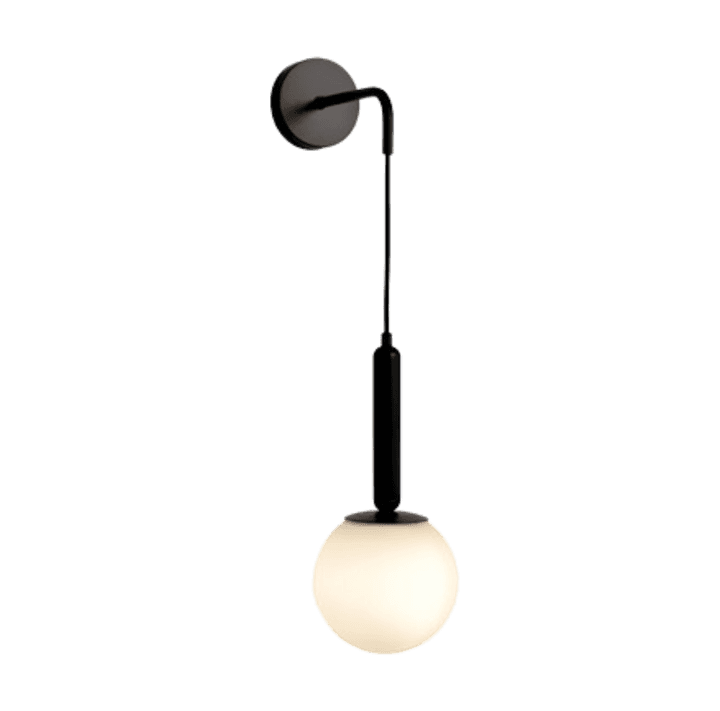 Aplique Opal Sat negro